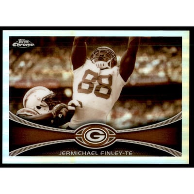 2012 Topps Chrome Sepia Refractors #64 Jermichael Finley