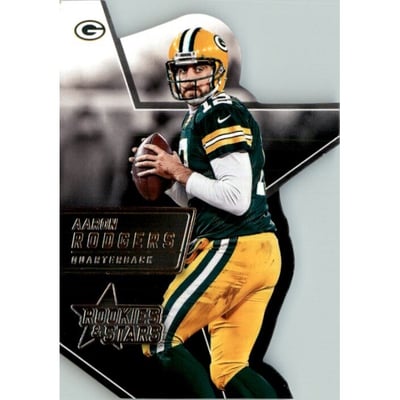 2015 Rookies and Stars Die Cut Stars #17 Aaron Rodgers