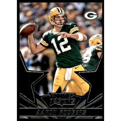 2015 Rookies and Stars Star Studded Die Cuts #10 Aaron Rodgers