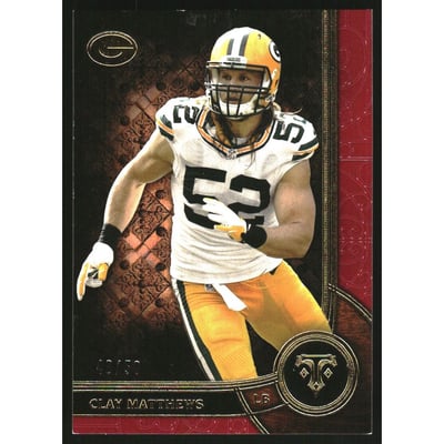2015 Topps Triple Threads Ruby #42 Clay Matthews