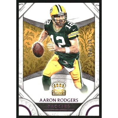 2016 Crown Royale Pink #25 Aaron Rodgers