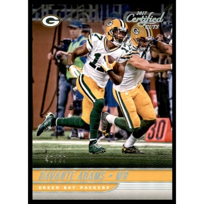 2017 Certified Cuts Silver #33 Davante Adams