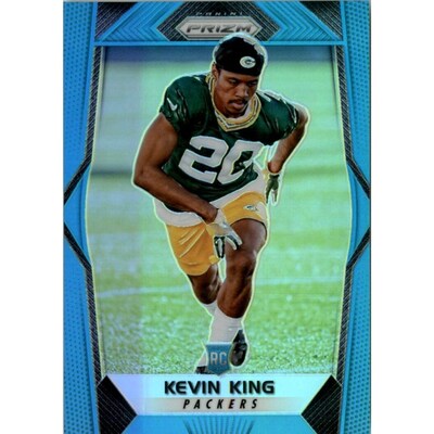 2017 Panini Prizm Prizms Light Blue #236 Kevin King
