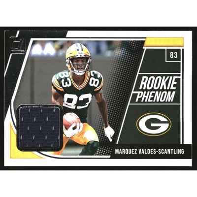 2018 Donruss Rookie Phenom Jerseys #36 Marquez Valdes-Scantling