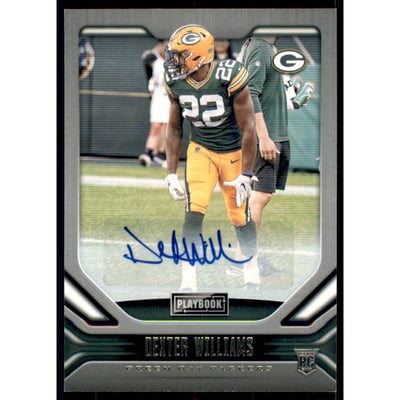 2019 Panini Playbook Rookie Signatures #146 Dexter Williams