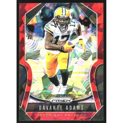 2019 Panini Prizm Prizms Red Ice #115 Davante Adams