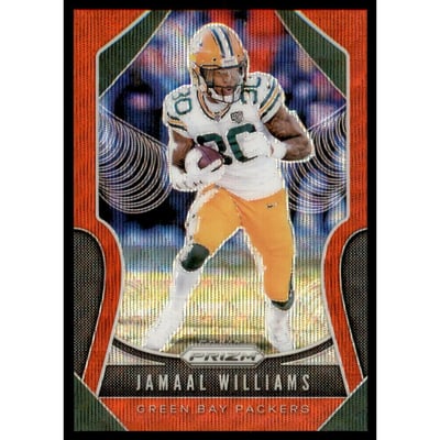 2019 Panini Prizm Prizms Red Wave #121 Jamaal Williams