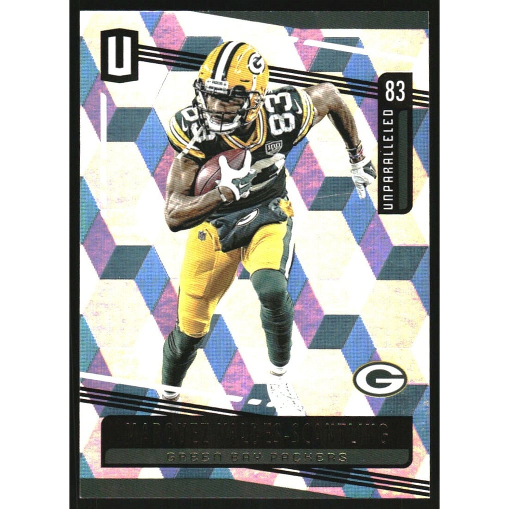 2019 Panini Unparalleled Cubic #185 Marquez Valdes-Scantling