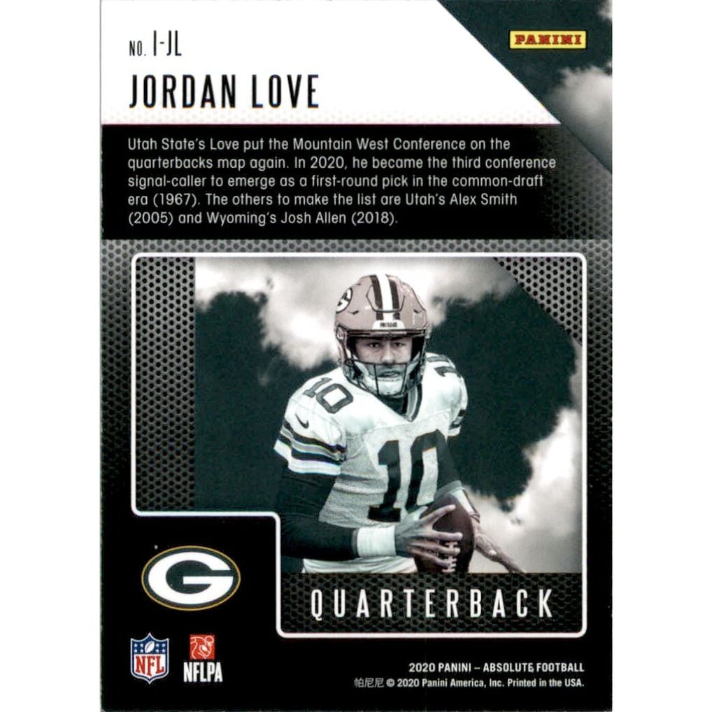 2020 Absolute Introductions #4 Jordan Love