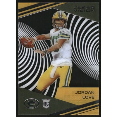 2020 Panini Clear Vision Rookies #4 Jordan Love