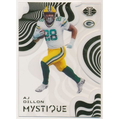 2020 Panini Illusions Mystique #12 A.J. Dillon
