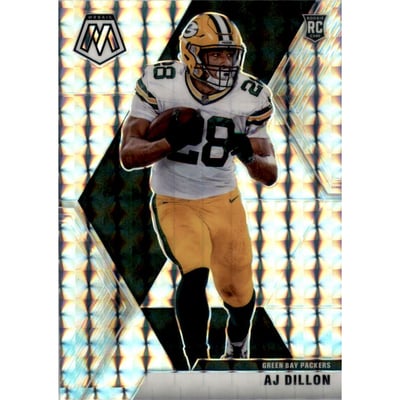 2020 Panini Mosaic Mosaic #226 A.J. Dillon
