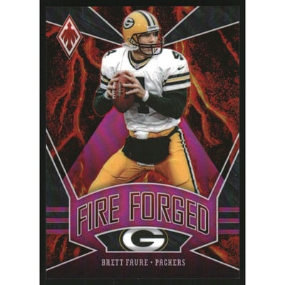 2020 Panini Phoenix Fire Forged Pink #3 Brett Favre