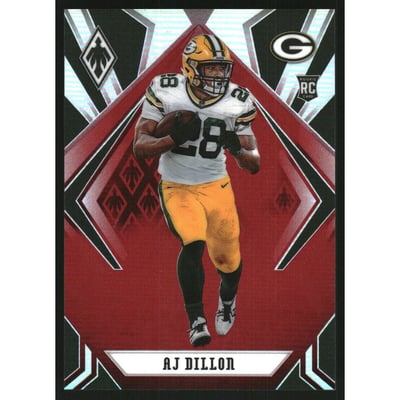 2020 Panini Phoenix Red #125 A.J. Dillon