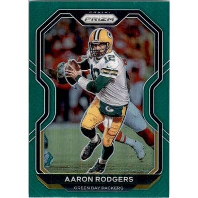 2020 Panini Prizm Prizms Green #206 Aaron Rodgers