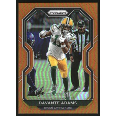 2020 Panini Prizm Prizms Orange #205 Davante Adams