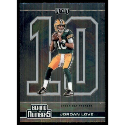 2020 Playoff Behind the Numbers #27 Jordan Love