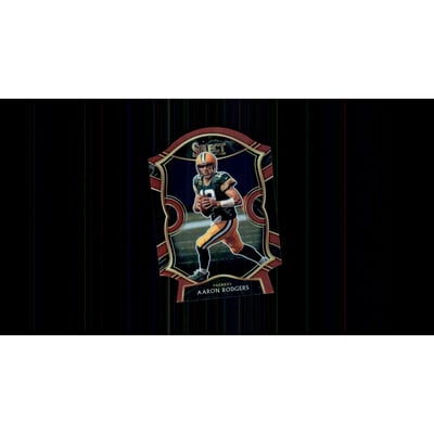 2020 Select Prizm Maroon Die Cut #12 Aaron Rodgers