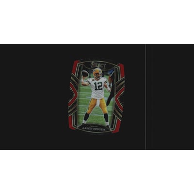 2020 Select Prizm Red Die Cut #212 Aaron Rodgers