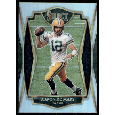 2020 Select Prizm Silver #111 Aaron Rodgers