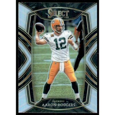 2020 Select Prizm Silver #212 Aaron Rodgers