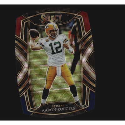 2020 Select Prizm Tri Color Die Cut #212 Aaron Rodgers