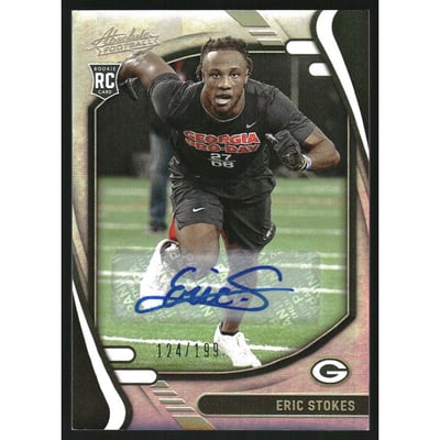 2021 Absolute Signature Rookies Spectrum #175 Eric Stokes/199