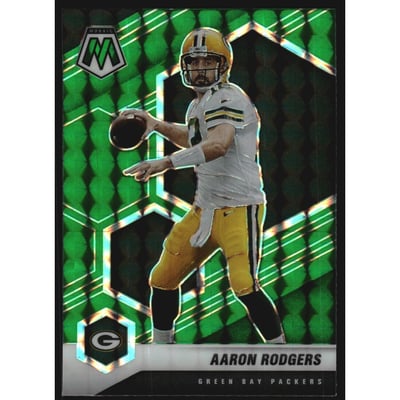 2021 Panini Mosaic Mosaic Green #79 Aaron Rodgers