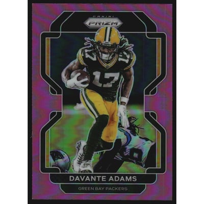 2021 Panini Prizm Prizms Pink #135 Davante Adams