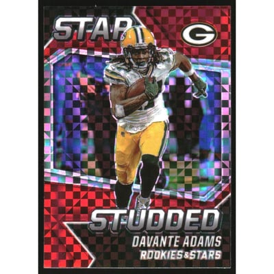 2021 Rookies and Stars Star Studded Red Plaid #7 Davante Adams