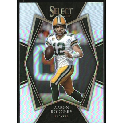 2021 Select Prizm Silver #114 Aaron Rodgers