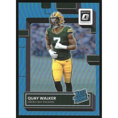 2022 Donruss Optic Aqua #248 Quay Walker RR