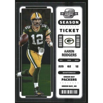 2022 Panini Contenders Optic #23 Aaron Rodgers