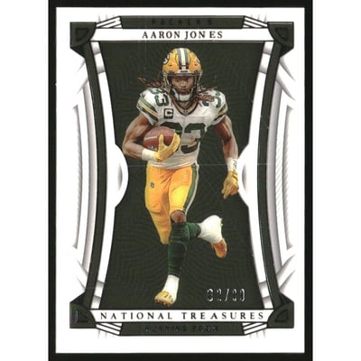 2022 Panini National Treasures #82 Aaron Jones