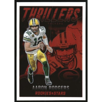 2022 Rookies and Stars Thrillers White #1 Aaron Rodgers