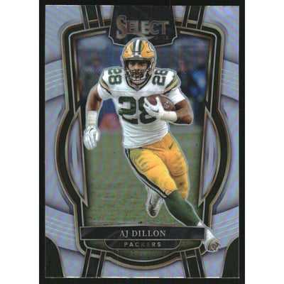2022 Select Prizm Silver #266 A.J. Dillon