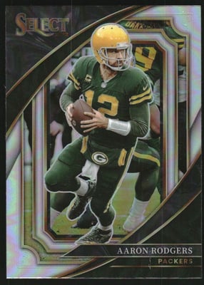 2022 Select Prizm Silver #329 Aaron Rodgers