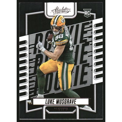 2023 Absolute Orange #168 Luke Musgrave