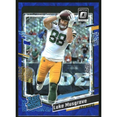 2023 Donruss Optic Blue Scope #241 Luke Musgrave RR