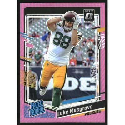 2023 Donruss Optic Pink #241 Luke Musgrave RR