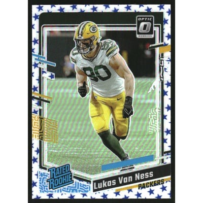 2023 Donruss Optic Stars #240 Lukas Van Ness RR