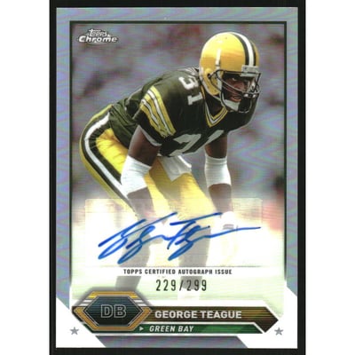 2023 Topps Composite Chrome Autographs Refractors #TCAGT George Teague