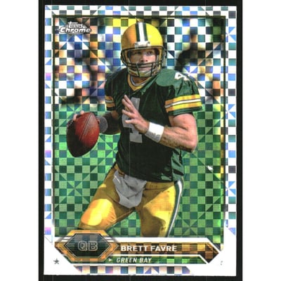 2023 Topps Composite Chrome X-Fractors #10 Brett Favre