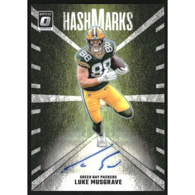 2024 Donruss Optic Hash Marks #25 Luke Musgrave