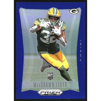 2024 Panini Prizm Deca Prizms Blue #115 MarShawn Lloyd