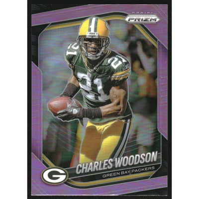 2025 Panini Prizm Prizms Pink #119 Charles Woodson