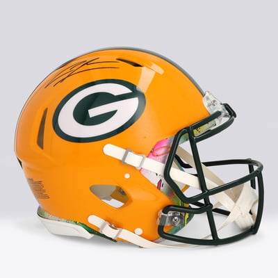 Charles Woodson Green Bay Packers Autographed Fanatics Authentic Riddell Speed Authentic Helmet - Art by Shawn Voelker - NF70444439