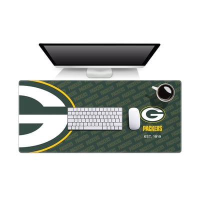 Green Bay Packers Fanpoint 15.7" x 35.4" Logo Series Desk Pad