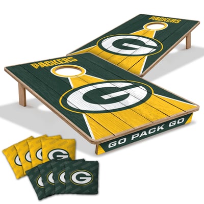 Green Bay Packers Fanpoint 2' x 3' Cornhole Game with Bags