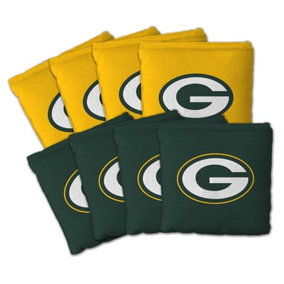 Green Bay Packers Fanpoint Eight-Piece Cornhole Bag Set